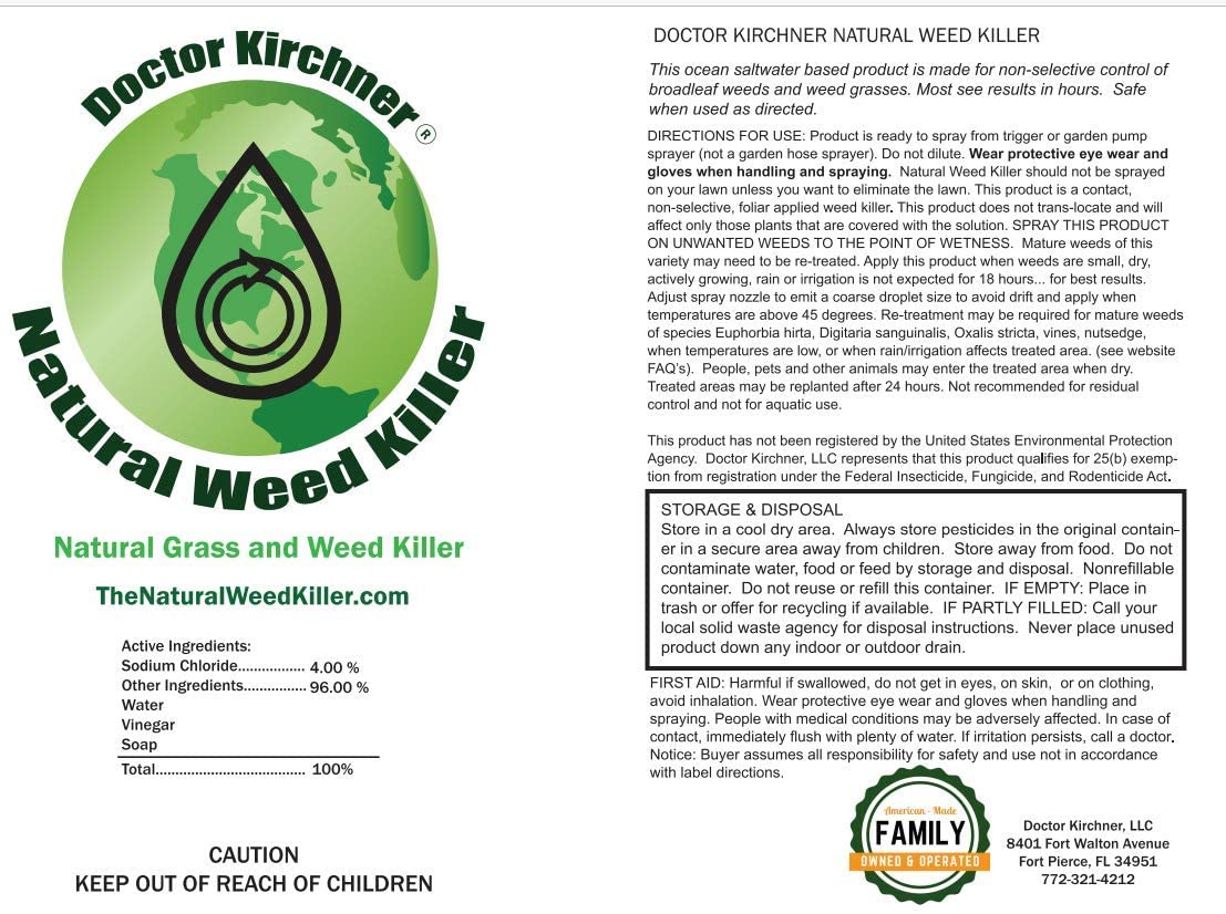  Doctor Kirchner Natural Weed & Grass Killer
