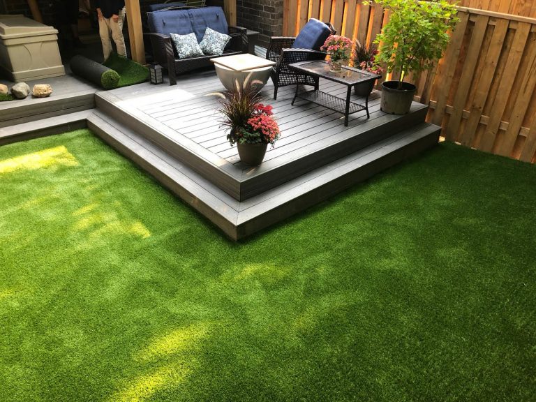 How to Lay Artificial Grass on Decking
